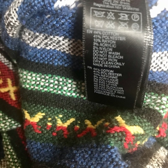 Boho cropped poncho - Picture 4 of 4